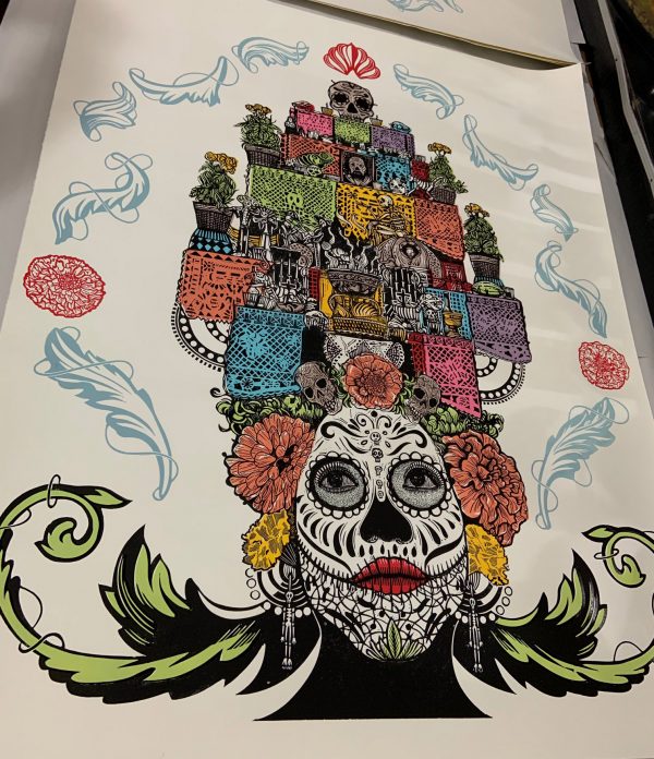 Day of the Dead poster by Kabrito