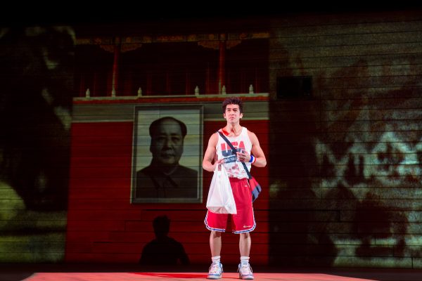 Justin Chien in The Great Leap at The Pasadena Playhouse.