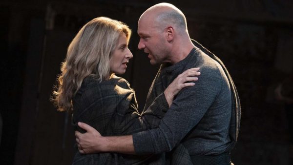 Nadia Bowers and Corey Stoller in Macbeth. Credit: Joan Marcus