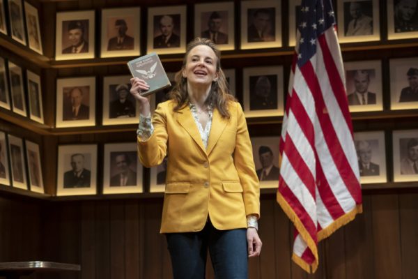 Maria Dizzia in What the Constitution Means To Me at the Mark Taper Forum.
