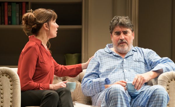 Sue Cremin and Alfred Molina in The Father at The Pasadena Playhouse. 