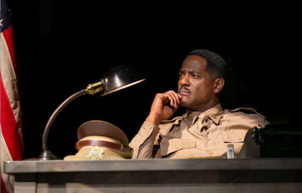 Blair Underwood in A Soldier's Play. Credit: Joan Marcus