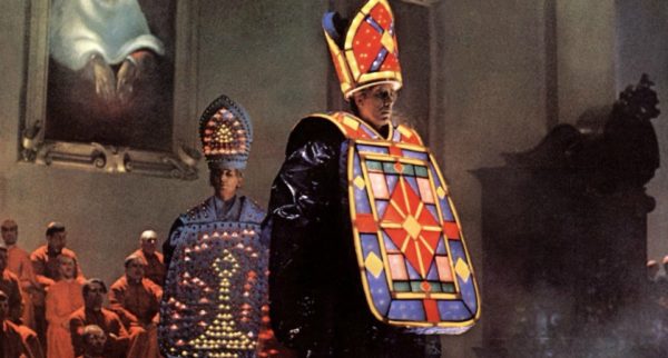 Fellini's Roma-Ecclesiastical fashion show