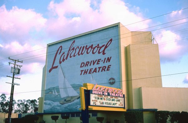 Lakewood Drive-In, Long Beach (c) Elisa Leonelli 1978.