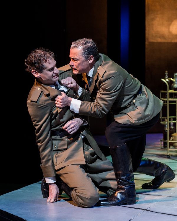 l-r, Jeremy Rabb & Frederick Stuart in Shakespeare's The Winter's Tale at A Noise Within.