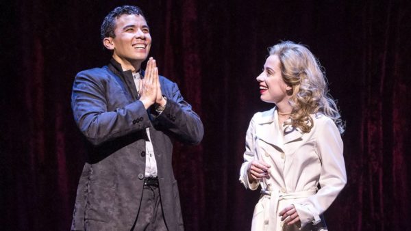 Conrad Rocamora and Alyse Alan Louise in Soft Power, nominated for 11 Drama Desk Awards. Credit: Joan Marcus